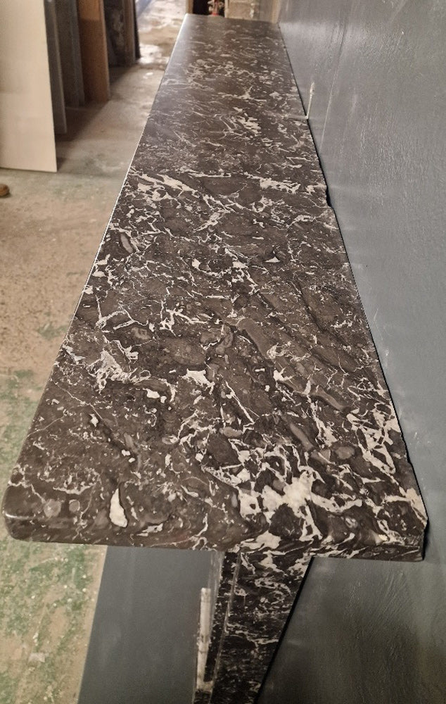 019 Original Marble Fireplace