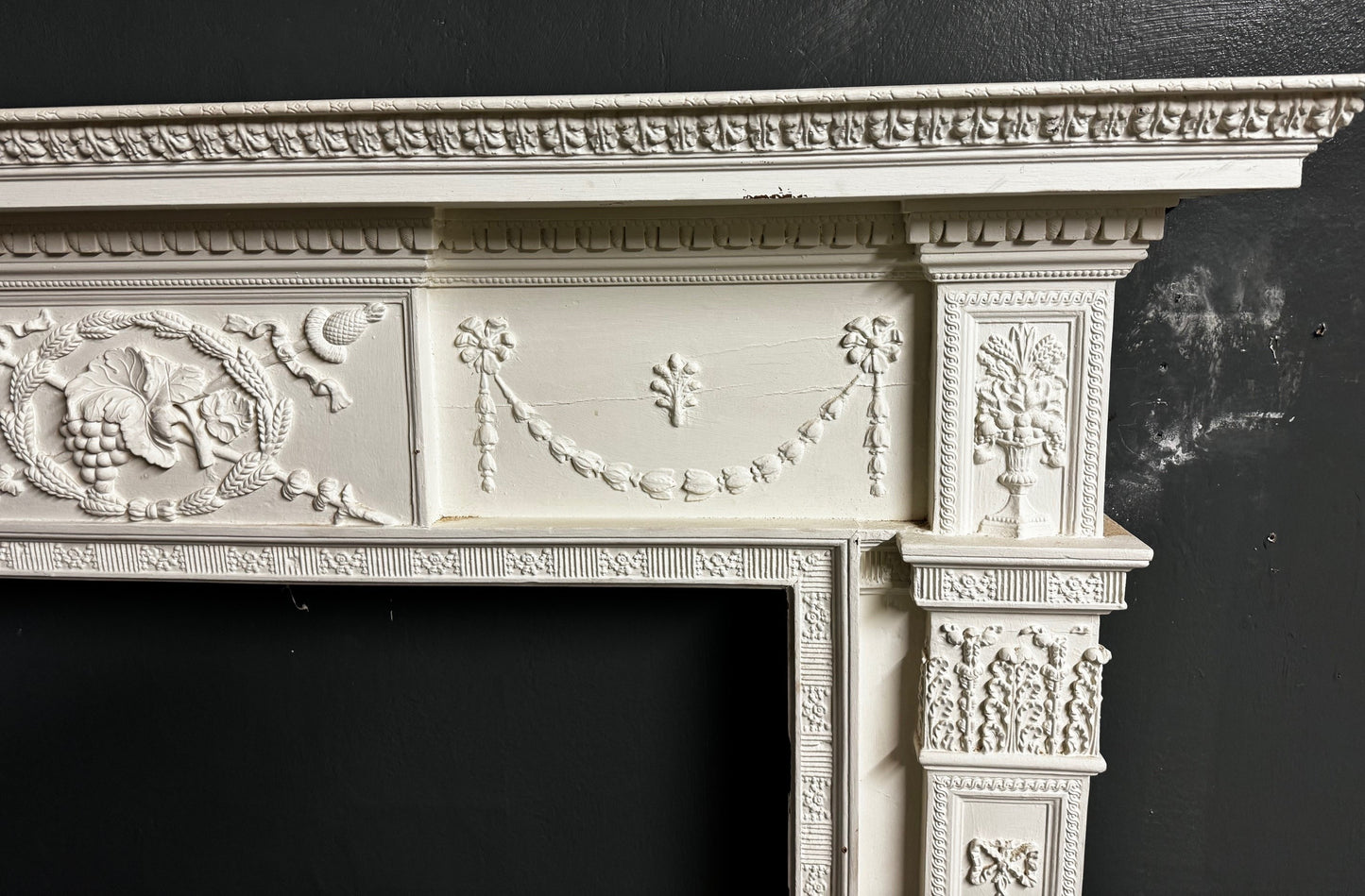 065 Replica 18th Century Georgian Design Wood Fireplace