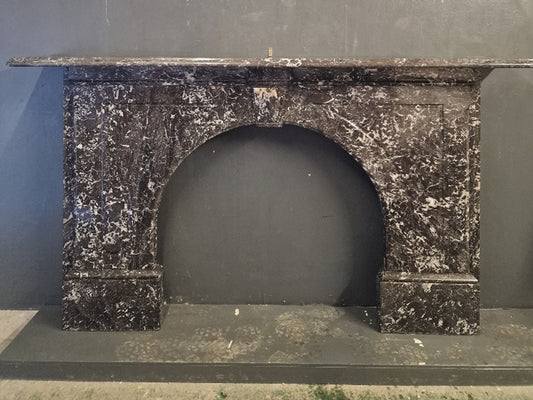 092 Original Victorian ST Annes Marble Fireplace