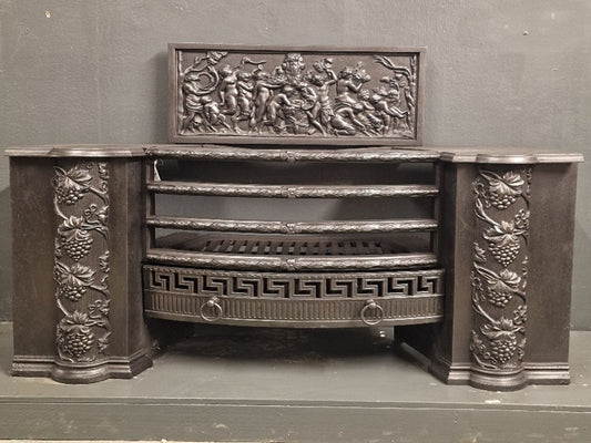 HG005 Replica 18th Century Design Georgian Hob Grate