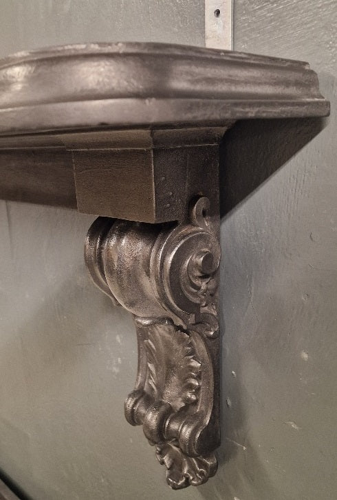 093 Original Victorian Cast Iron Shelf