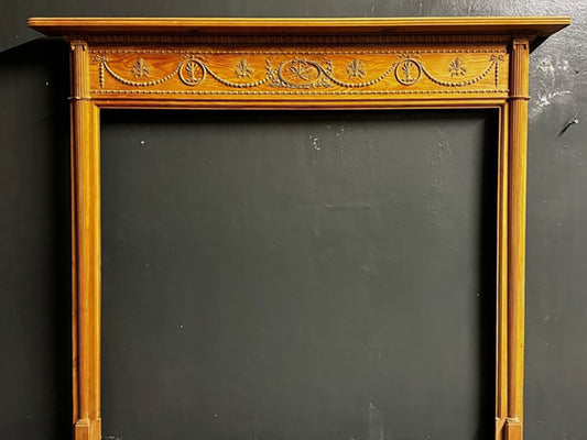 W033 Regency Pine and Composition Fireplace