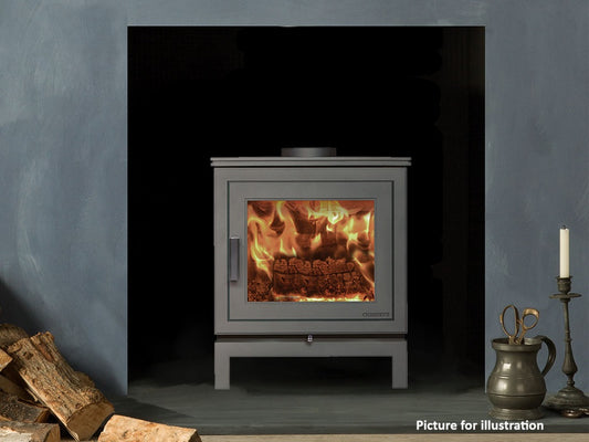 SPECIAL OFFER: Chesney’s Shoreditch 5kw Mk2 Woodburning Stove in Silver